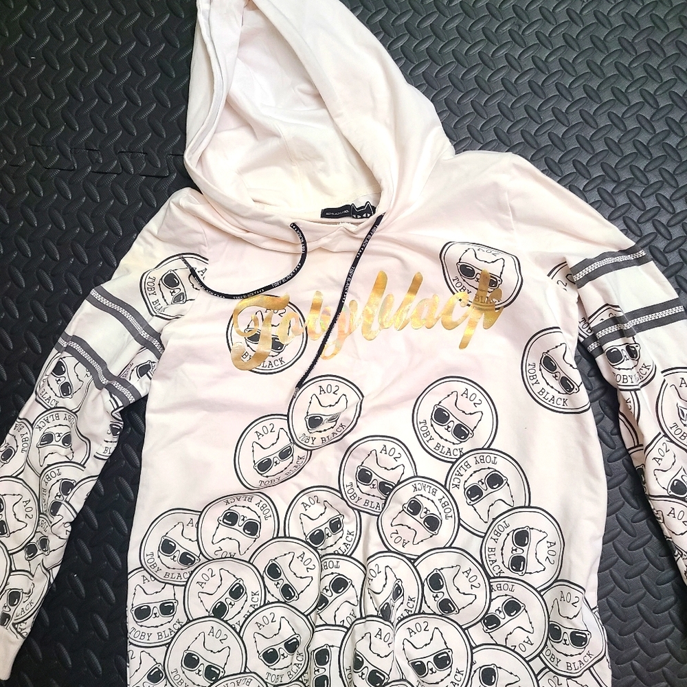 Black label cat jacket